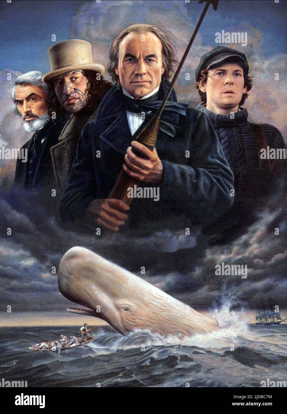 Film Artwork Moby Dick 1998 Stock Photo Alamy