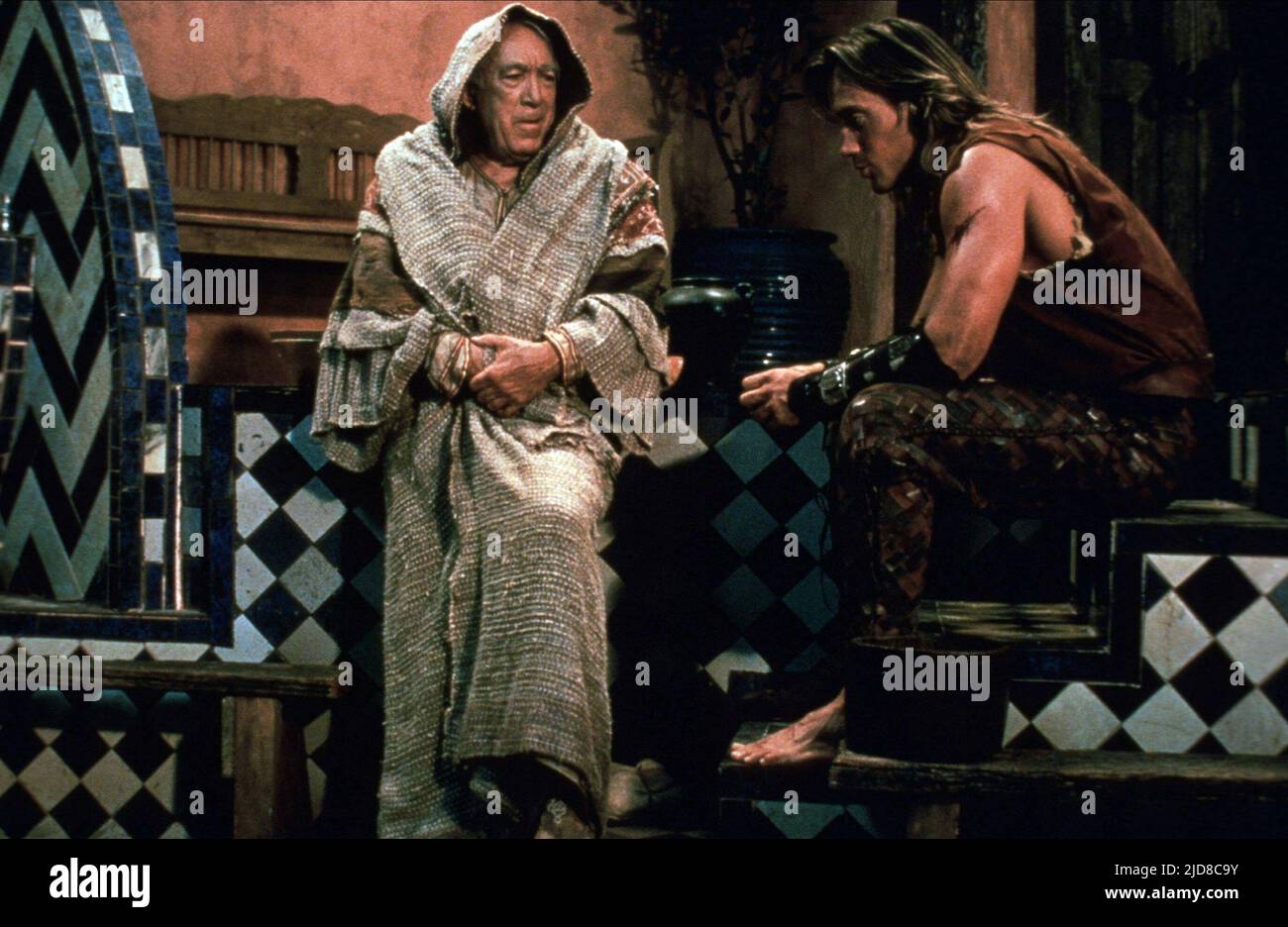 QUINN,SORBO, HERCULES AND THE AMAZON WOMEN, 1994 Stock Photo Alamy