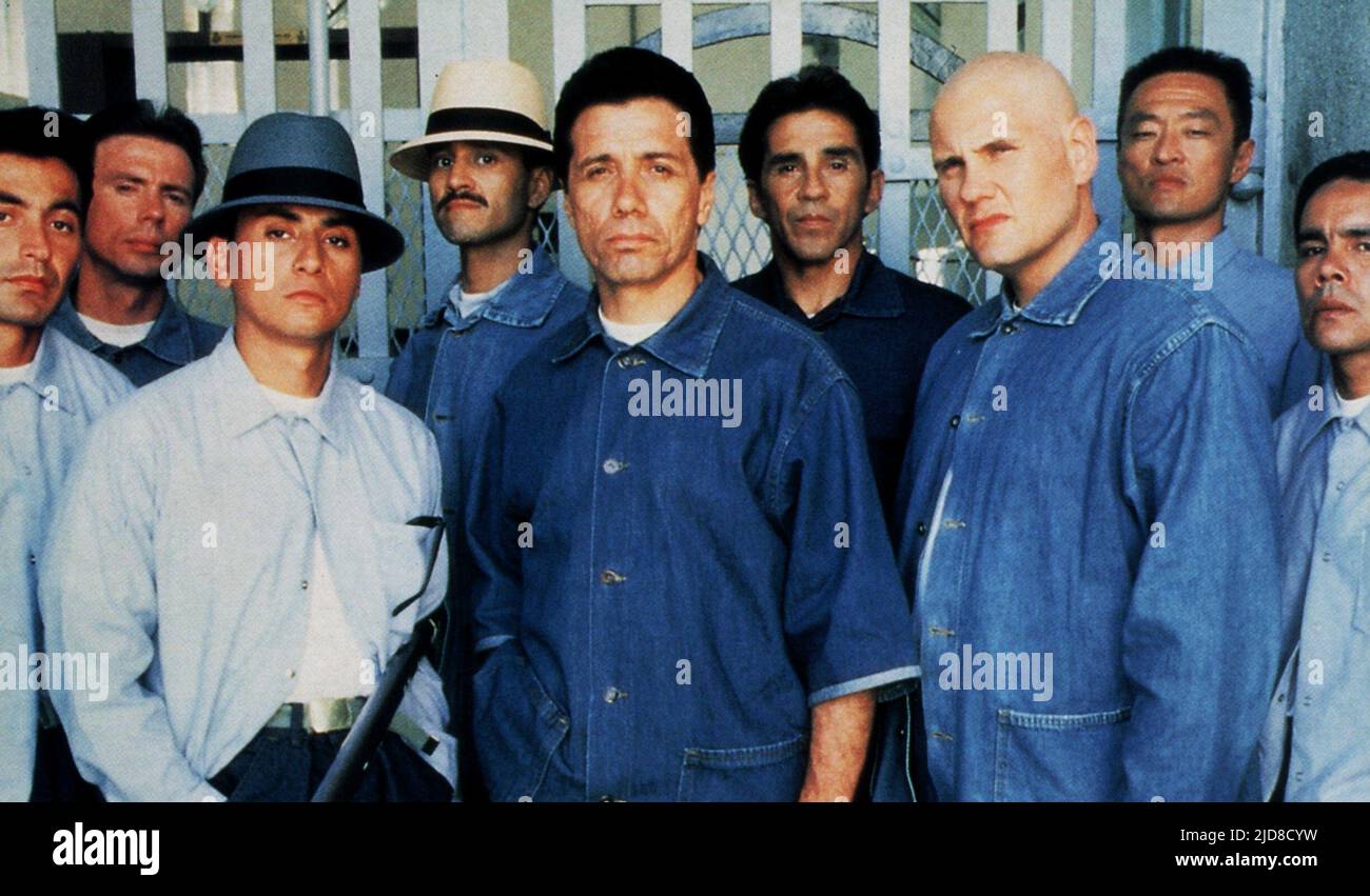SCENE WITH  EDWARD JAMES OLMOS, AMERICAN ME, 1992 Stock Photo