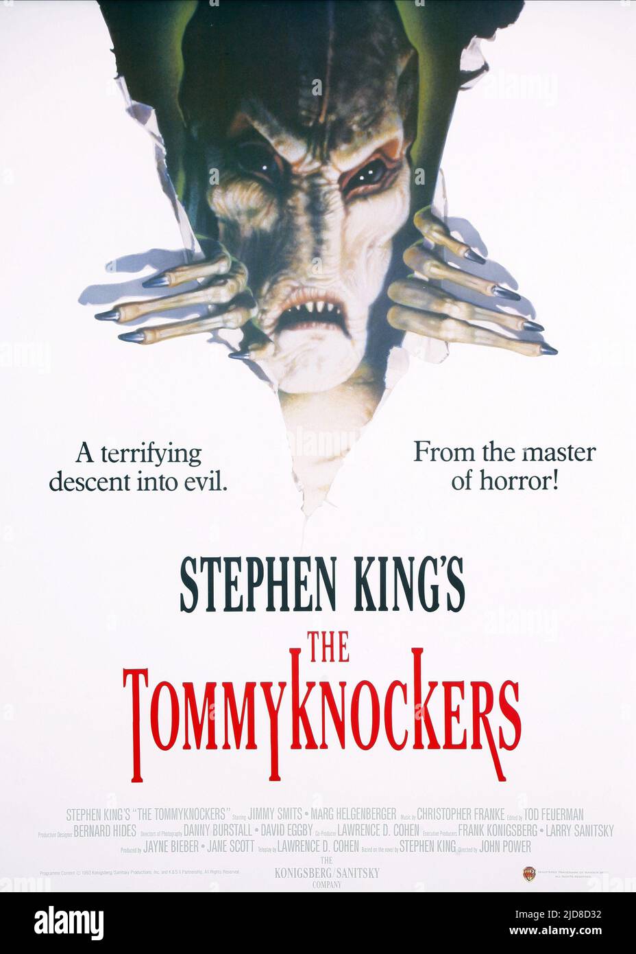 FILM POSTER, THE TOMMYKNOCKERS, 1993 Stock Photo