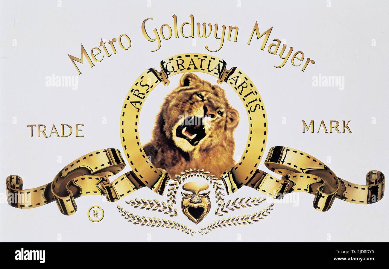 M.G.M. TRADE MARK. MGM, COMPANY LOGO, 2004, Stock Photo