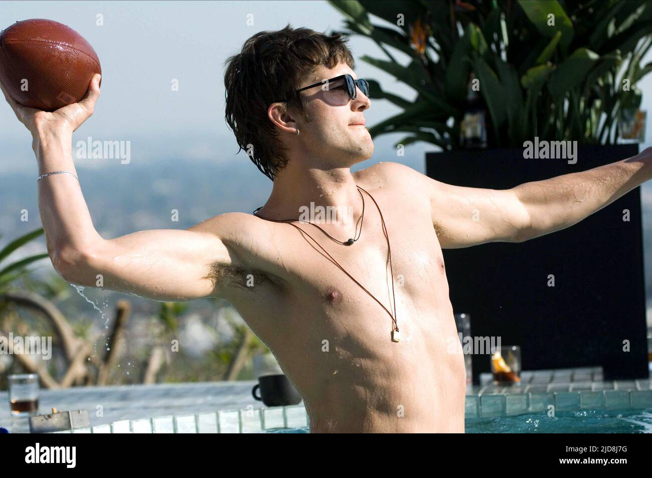 ASHTON KUTCHER, SPREAD, 2009 Stock Photo Alamy