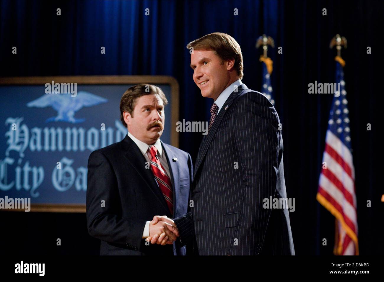 GALIFIANAKIS,FERRELL, THE CAMPAIGN, 2012, Stock Photo