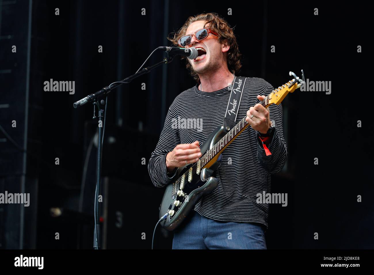 Sports team band performs live hires stock photography and images Alamy