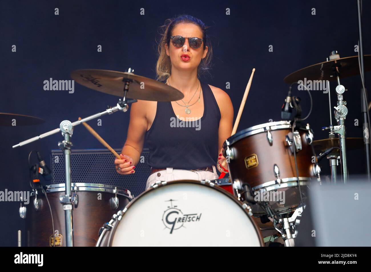 Oslo, Norway. 17th, June 2022. The English rock band Sports Team