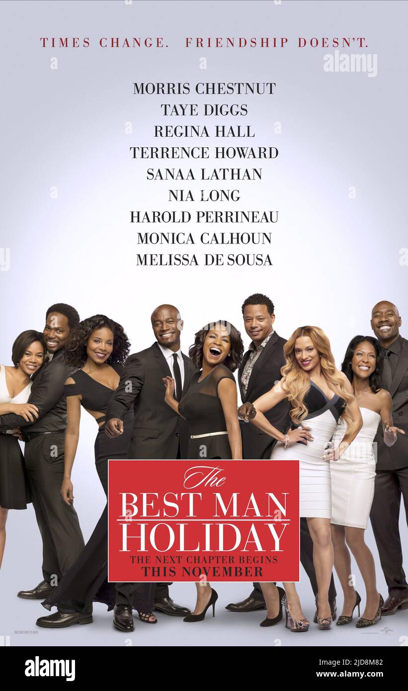 Movie poster the best man holiday 2013 stock photo alamy