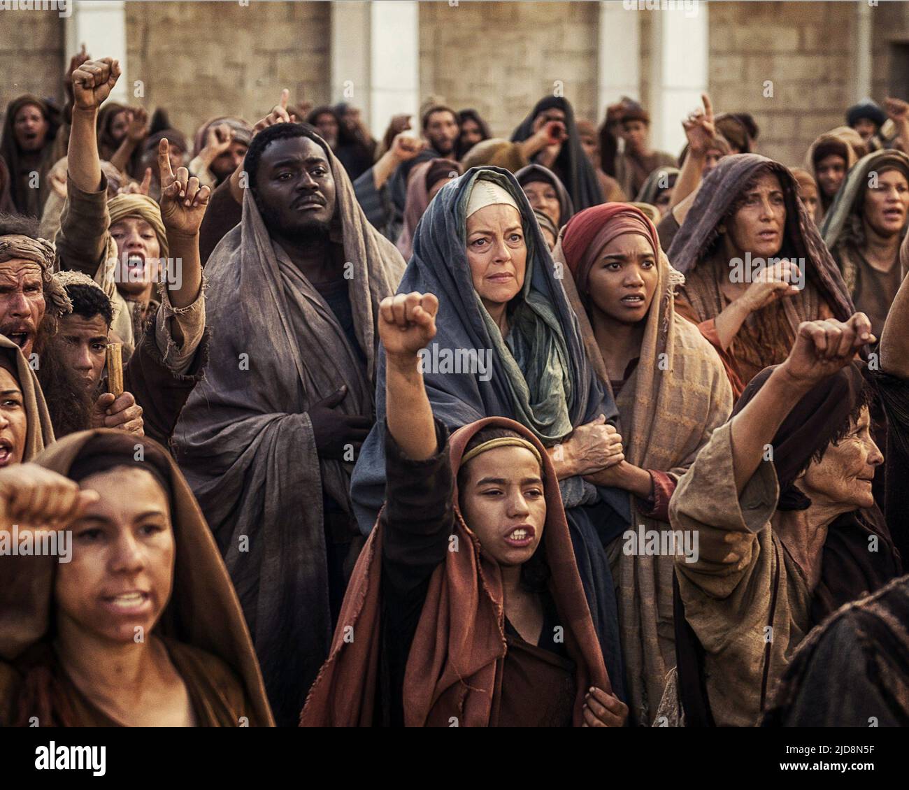 CEESAY,SCACCHI,CHUNG, A.D. THE BIBLE CONTINUES, 2015, Stock Photo