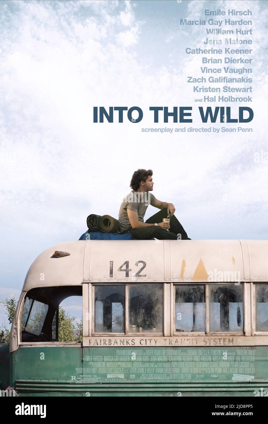 EMILE HIRSCH POSTER, INTO THE WILD, 2007, Stock Photo