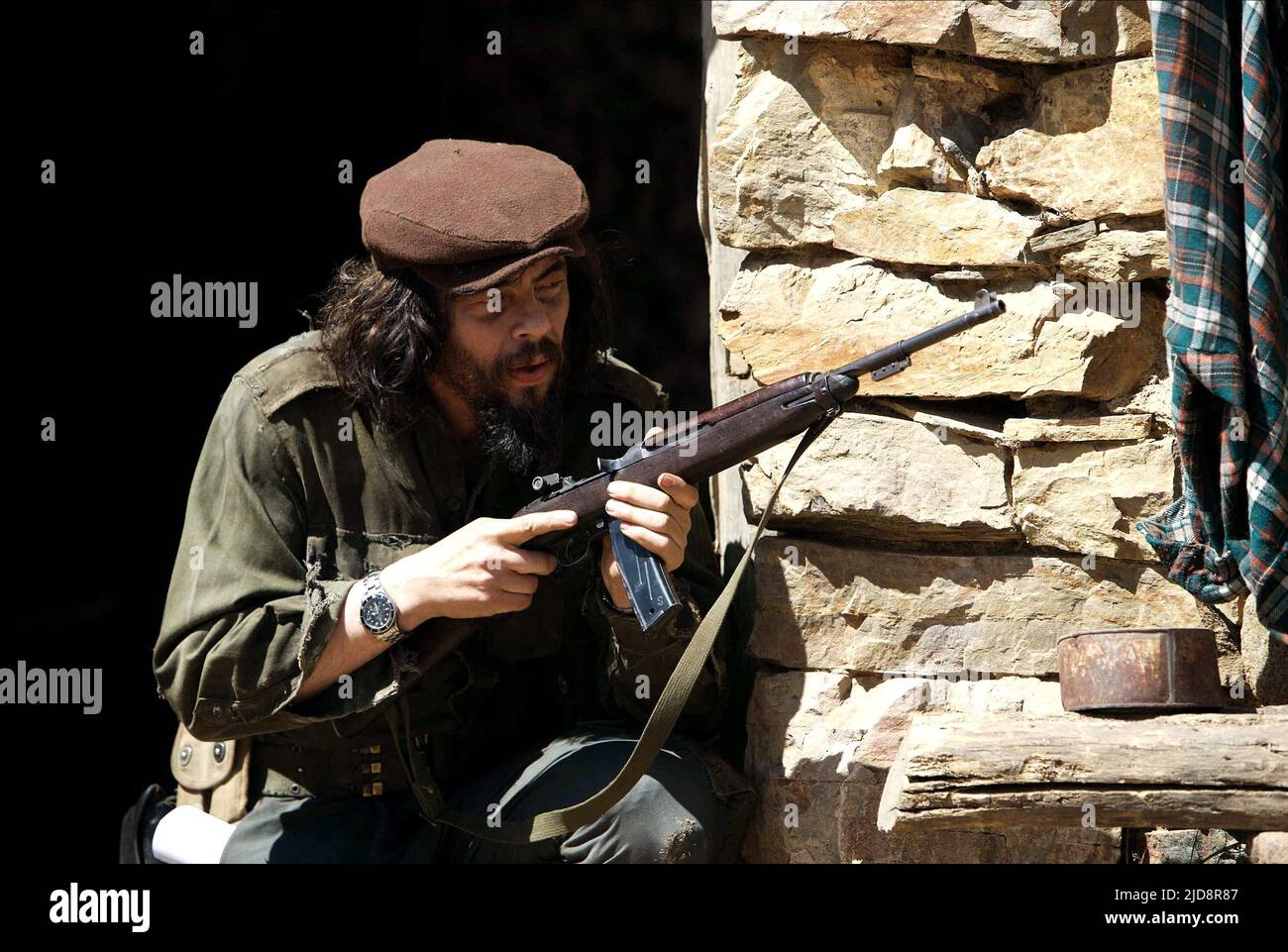 A beret, uniform and pistol used by Ernesto Che Guevara is seen