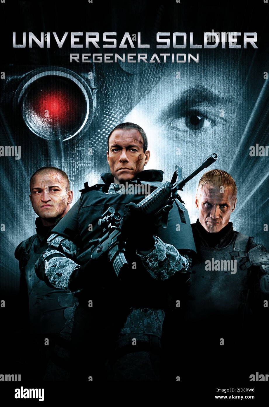ARLOVSKI,DAMME,POSTER, UNIVERSAL SOLDIER: REGENERATION, 2009, Stock Photo