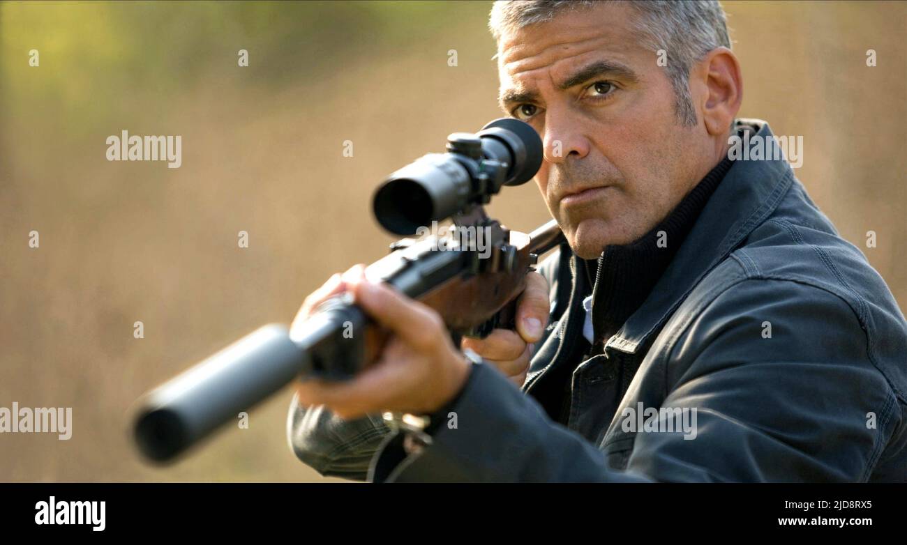 GEORGE CLOONEY, THE AMERICAN, 2010, Stock Photo