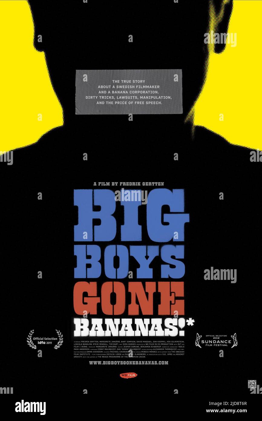 MOVIE POSTER, BIG BOYS GONE BANANAS!*, 2011, Stock Photo