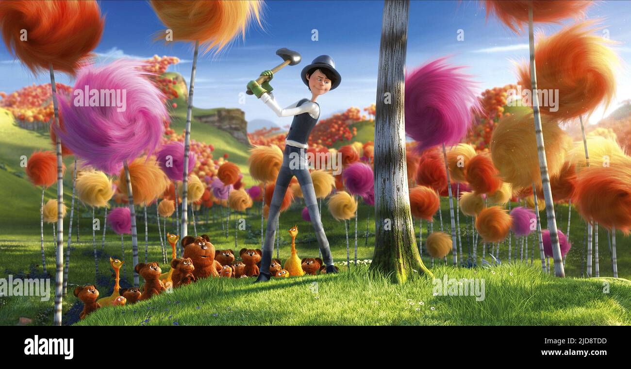 THE ONCE-LER, THE LORAX, 2012, Stock Photo