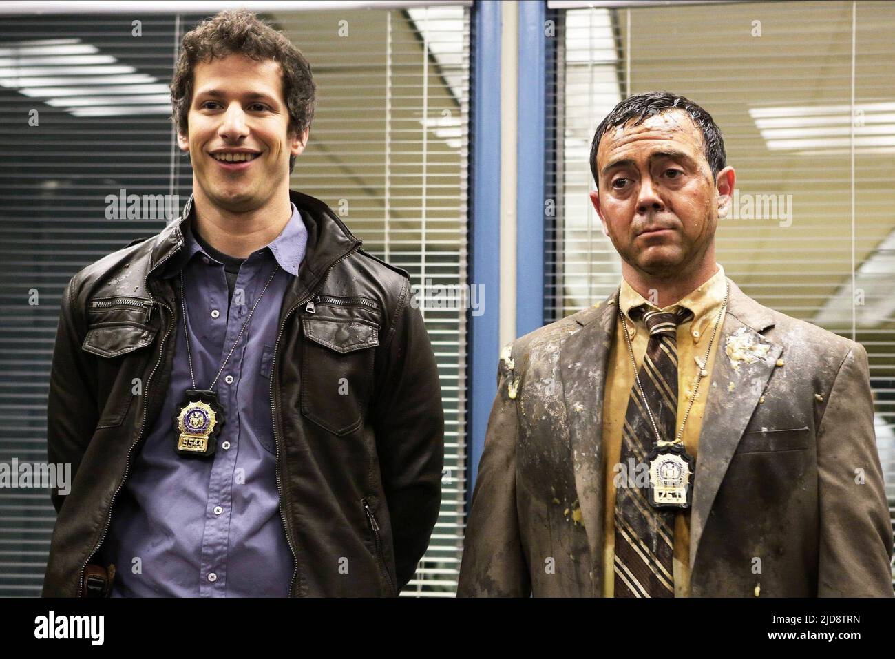SAMBERG,TRUGLIO, BROOKLYN NINE-NINE, 2013, Stock Photo