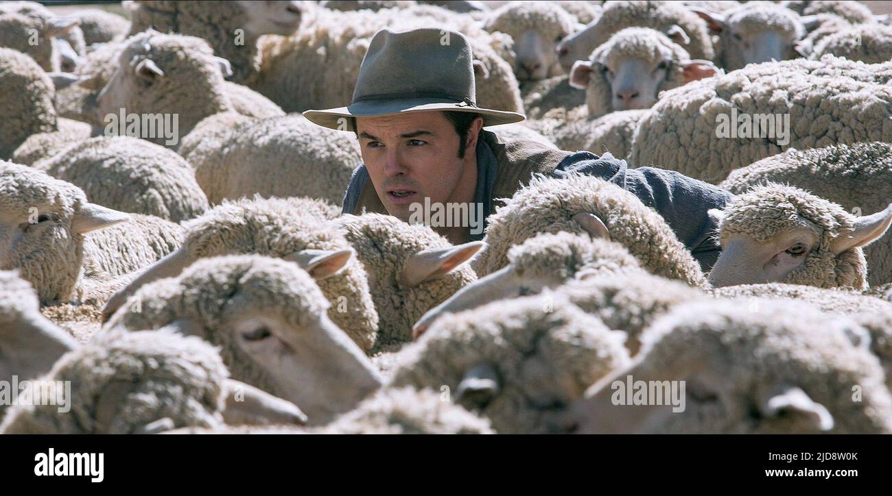 SETH MACFARLANE, A MILLION WAYS TO DIE IN THE WEST, 2014, ©UNIVERSAL PICTURES Stock Photo