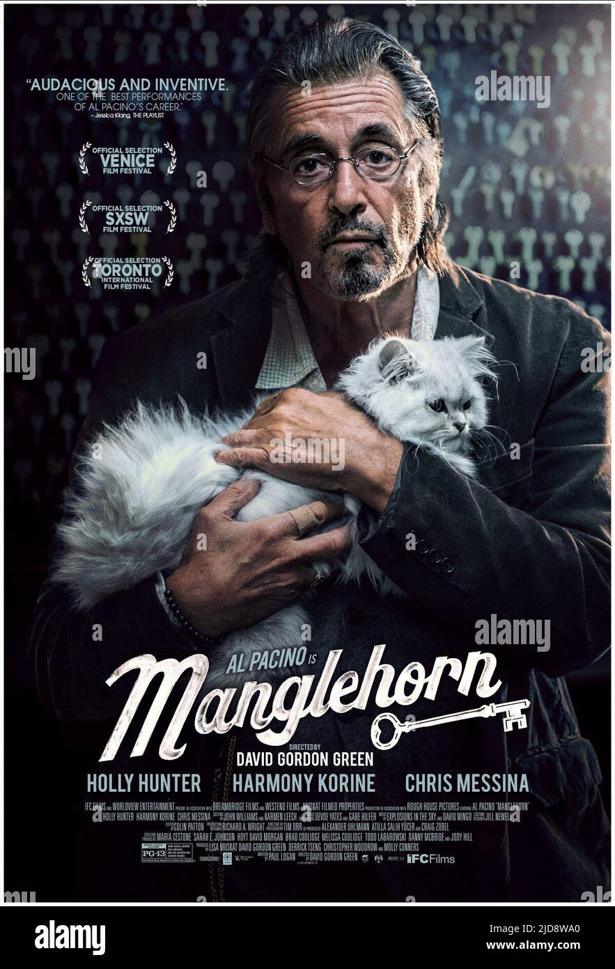 AL PACINO POSTER, MANGLEHORN, 2014, Stock Photo