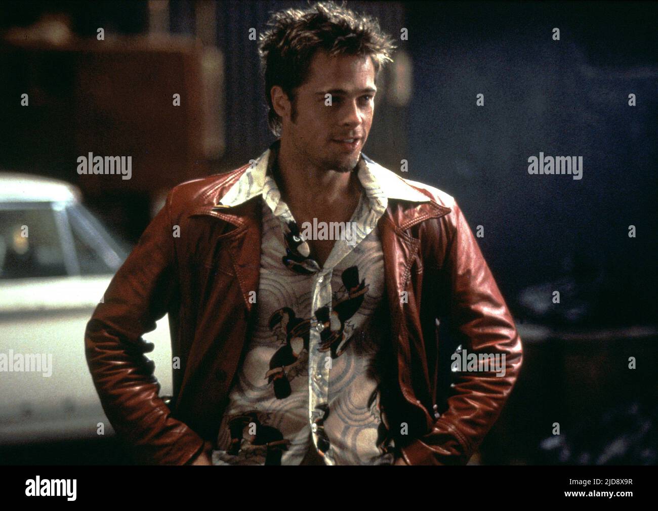 BRAD PITT, FIGHT CLUB, 1999, Stock Photo