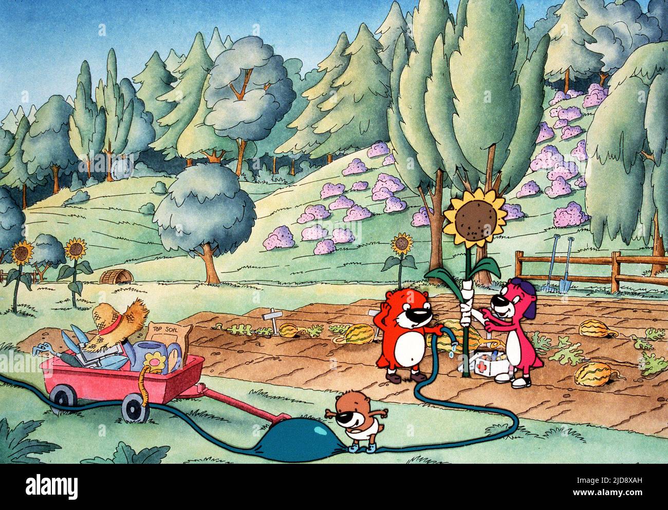 BUTTER,OTTER,OTTER, PB&J OTTER, 1998 Stock Photo Alamy