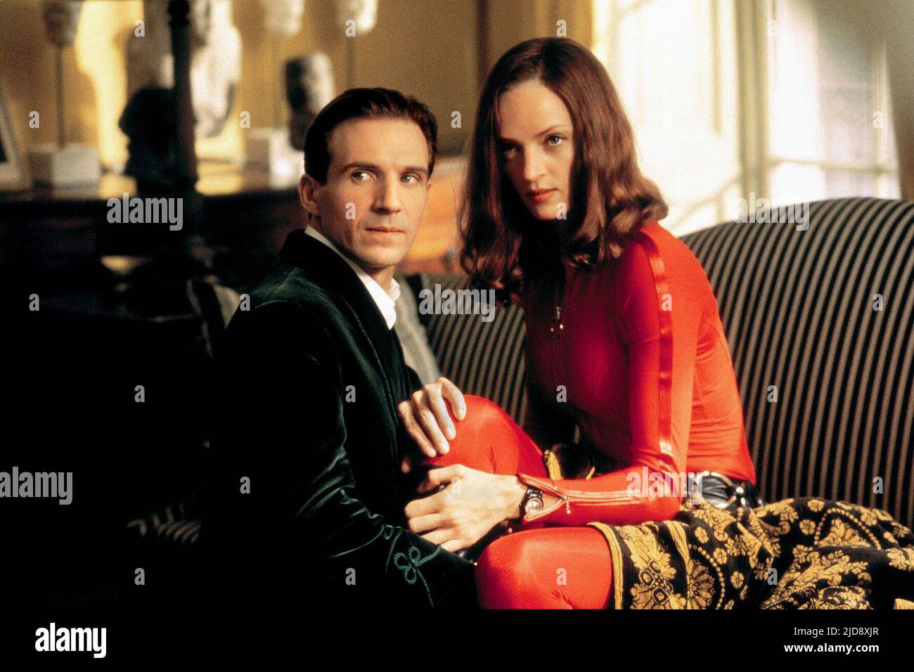 FIENNES,THURMAN, THE AVENGERS, 1998, Stock Photo