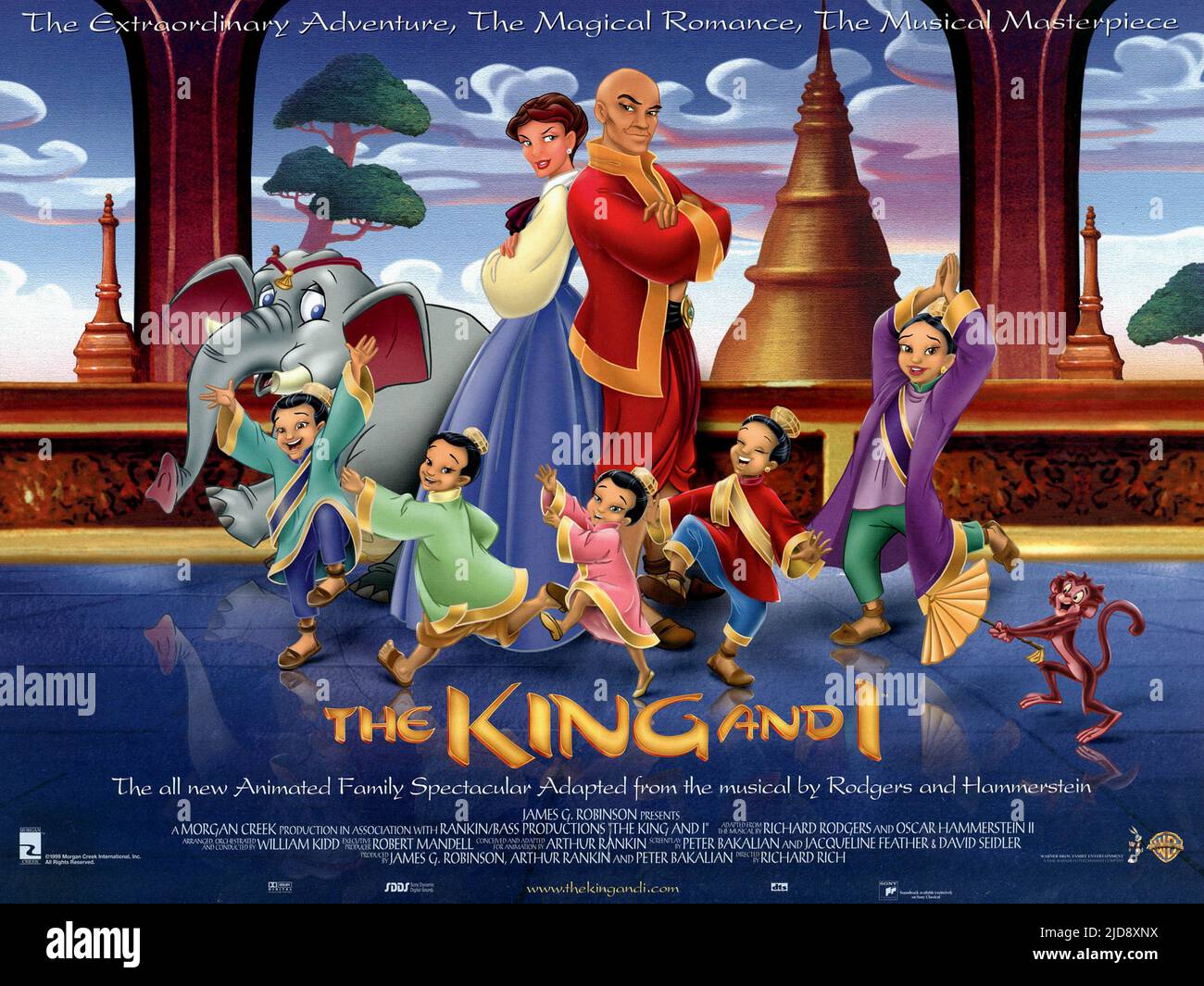 The King And I 1999 Poster - Where Can I Watch The King And I