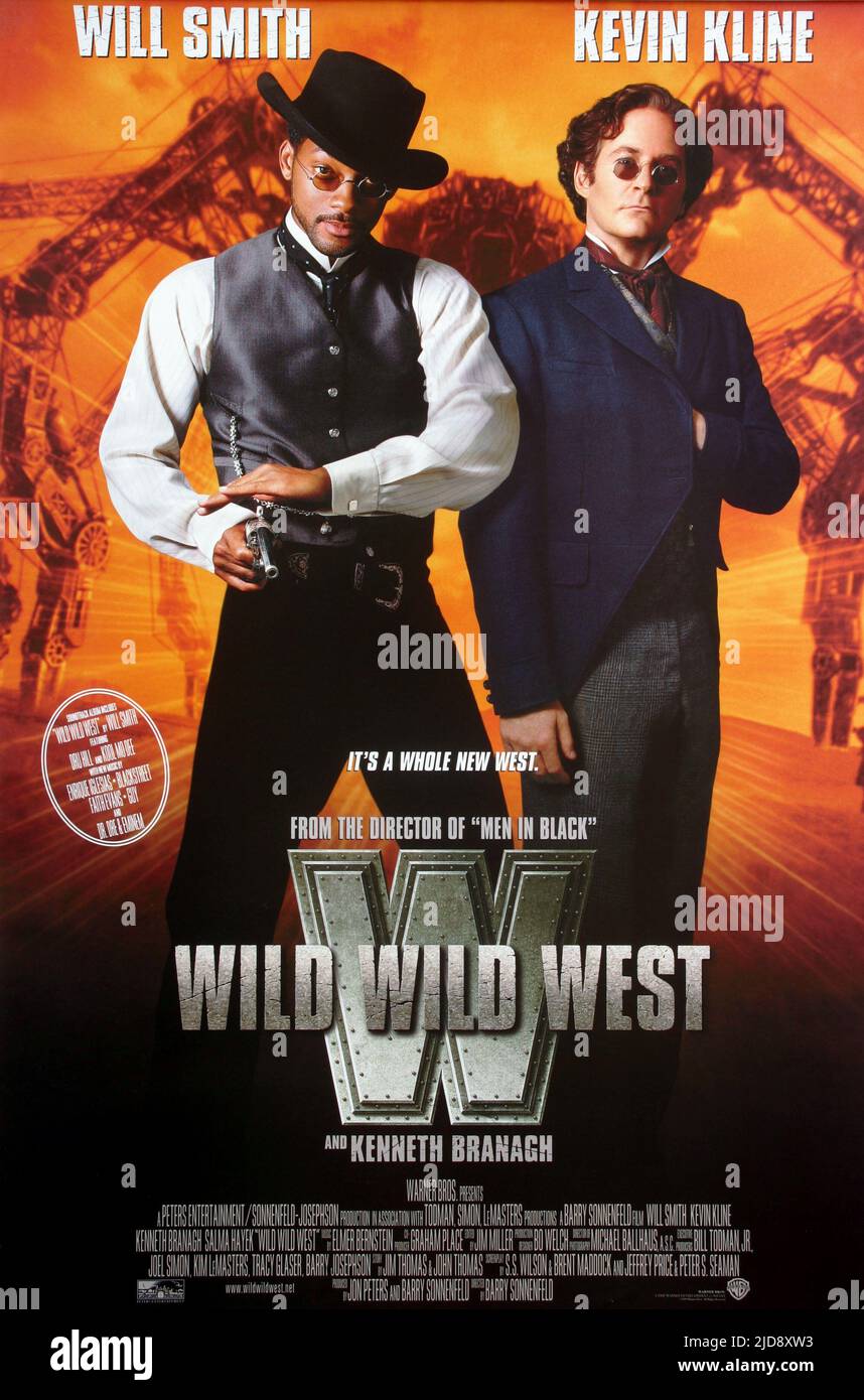 SMITH,POSTER, WILD WILD WEST, 1999 Stock Photo - Alamy