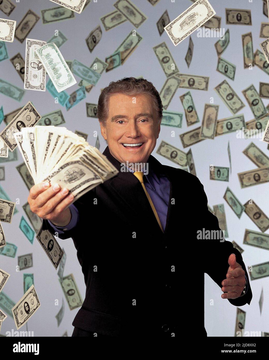 REGIS PHILBIN, WHO WANTS TO BE A MILLIONAIRE, 1999, Stock Photo