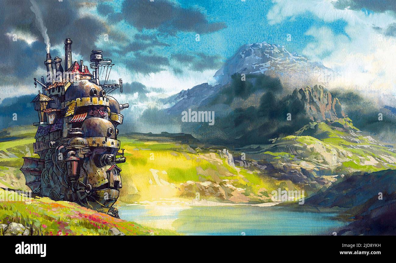 Howl's moving castle hi-res stock photography and images - Alamy
