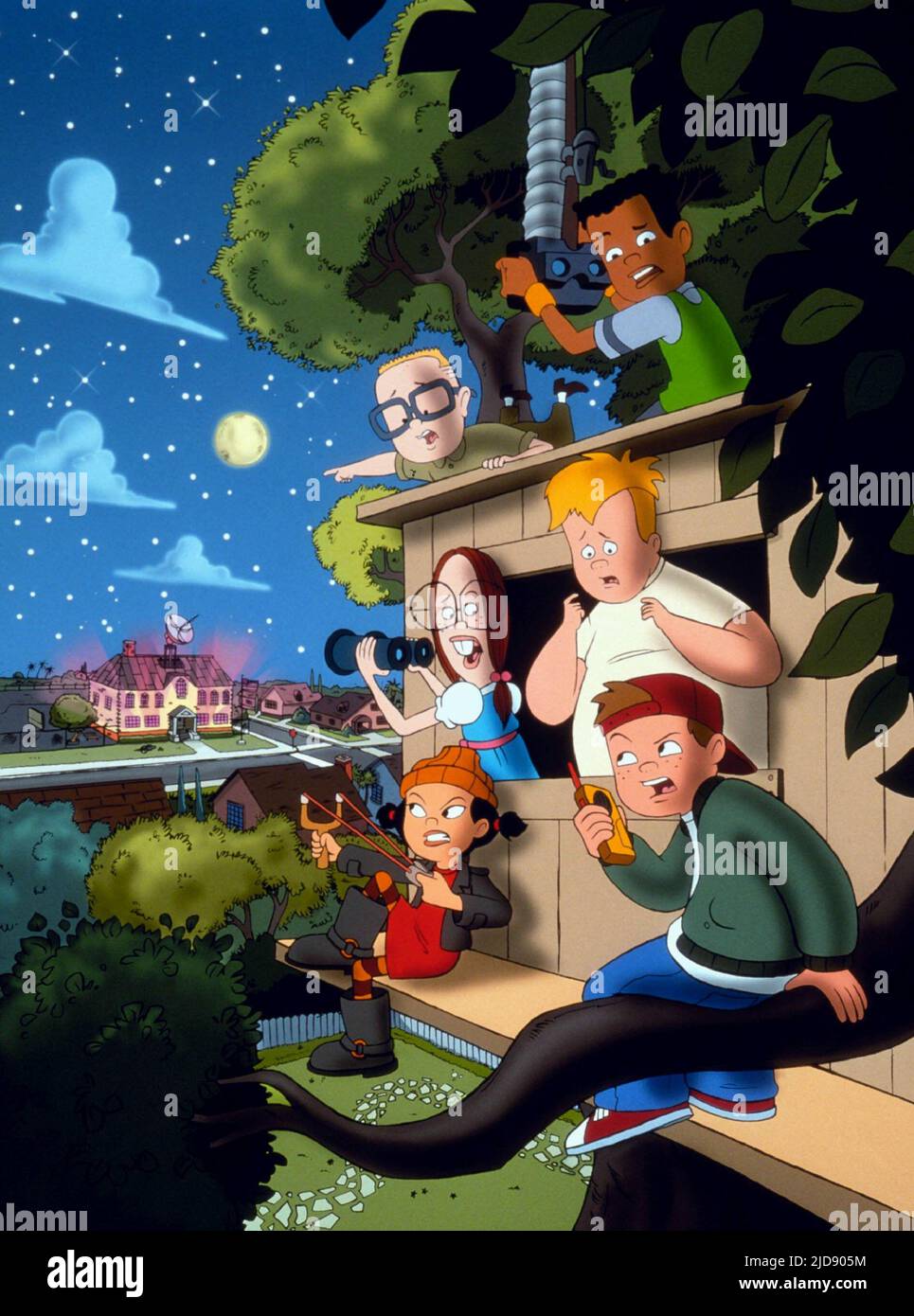 GUS,VINCE,GRETCHEN,MIKEY,TJ, RECESS: SCHOOL'S OUT, 2001, Stock Photo