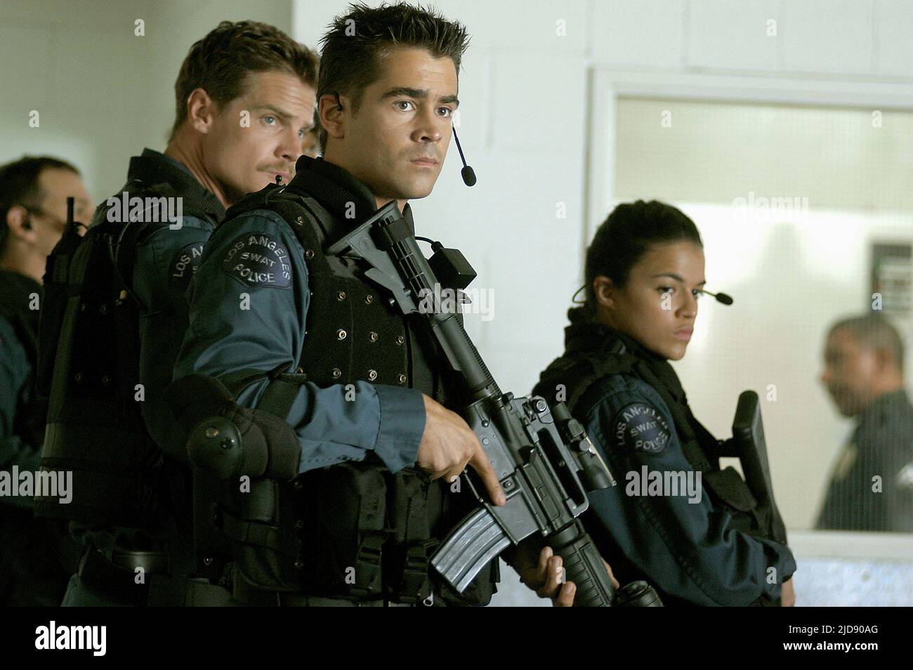 HOLT,FARRELL,RODRIGUEZ, S.W.A.T., 2003, Stock Photo