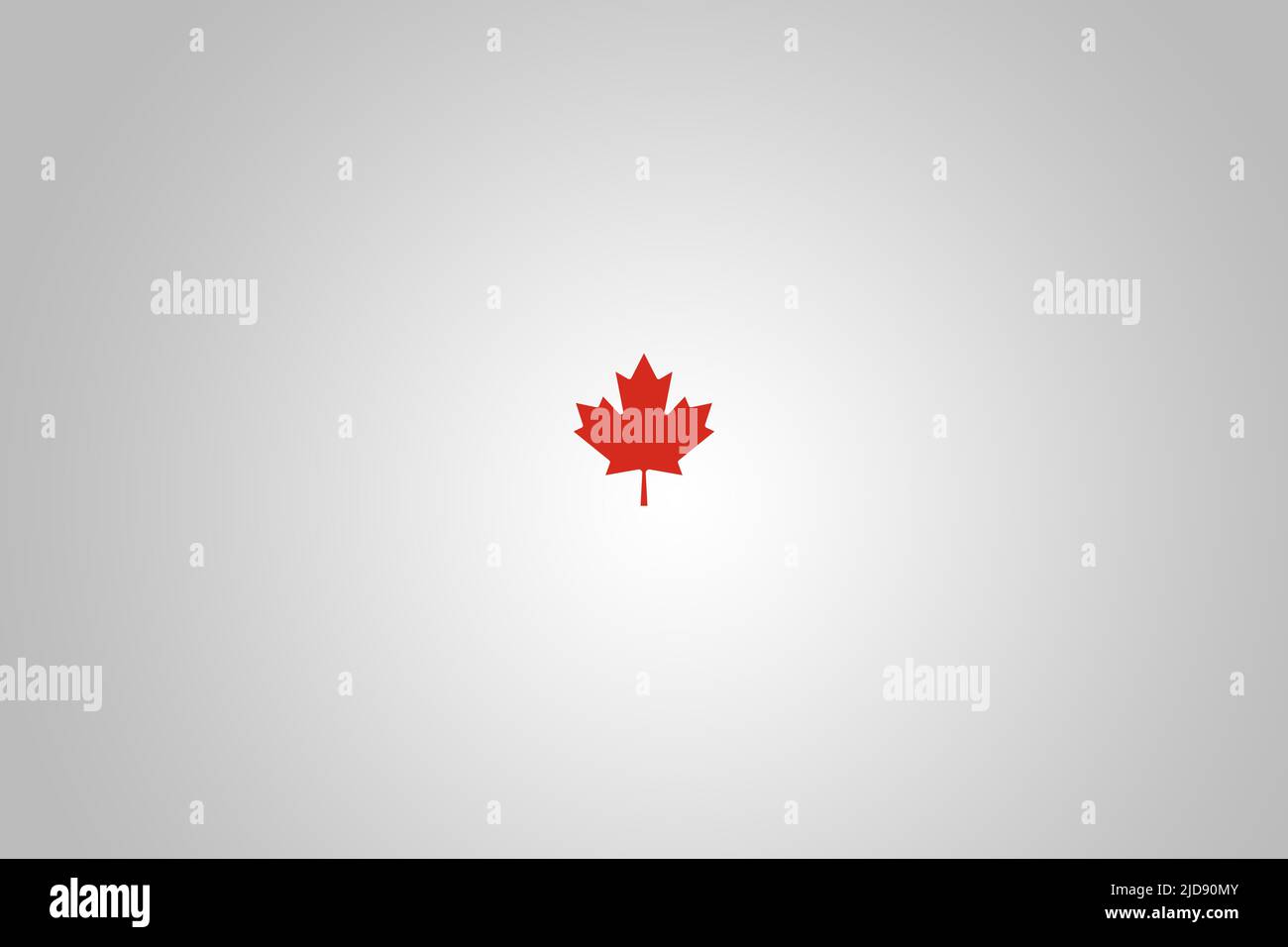 Canada day 1st July. Happy Canada Day modern cover, banner, card or poster, design concept and canadian flag maple leaf background. Stock Photo