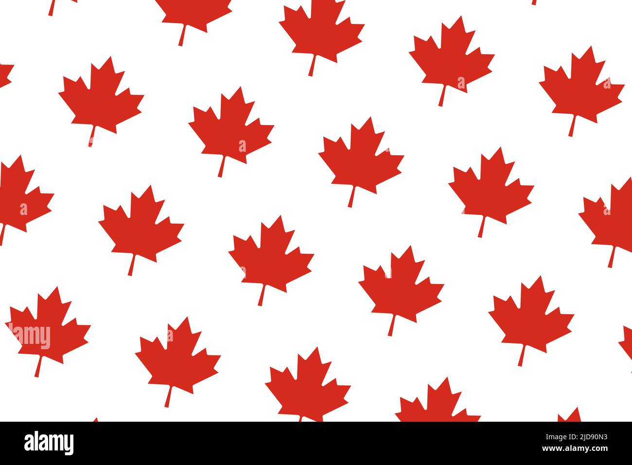 Canada day 1st July. Happy Canada Day modern cover, banner, card or poster, design concept and canadian flag maple leaf background. Stock Photo