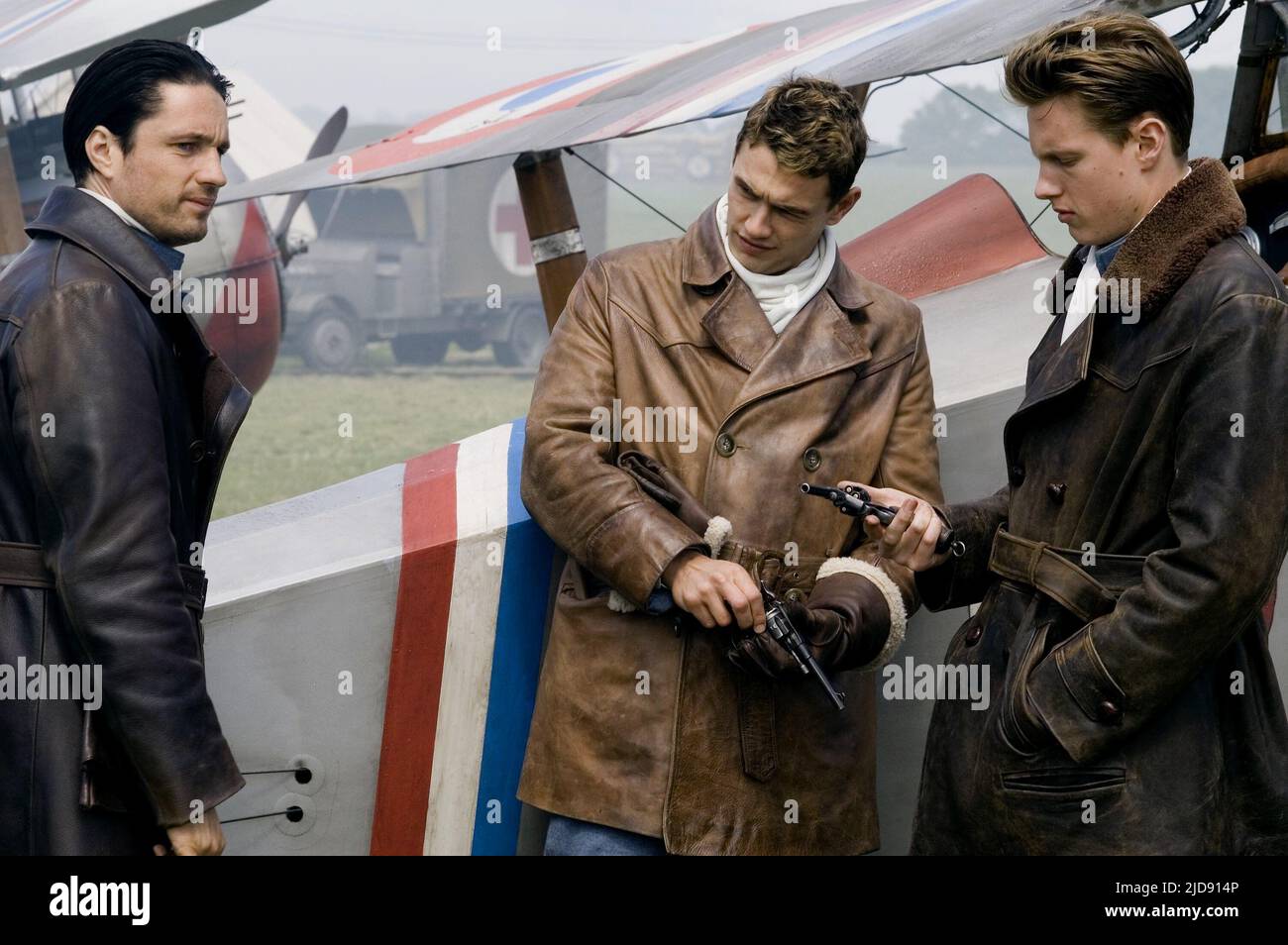 HENDERSON,FRANCO,ELLISON, FLYBOYS, 2006, Stock Photo