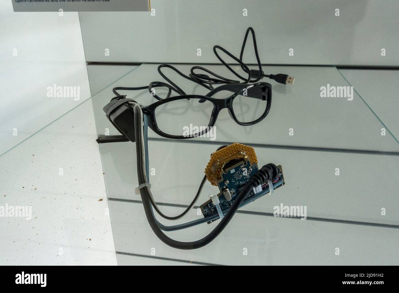 The Eyewriter (2010) is a lowcost eye tracking system originally