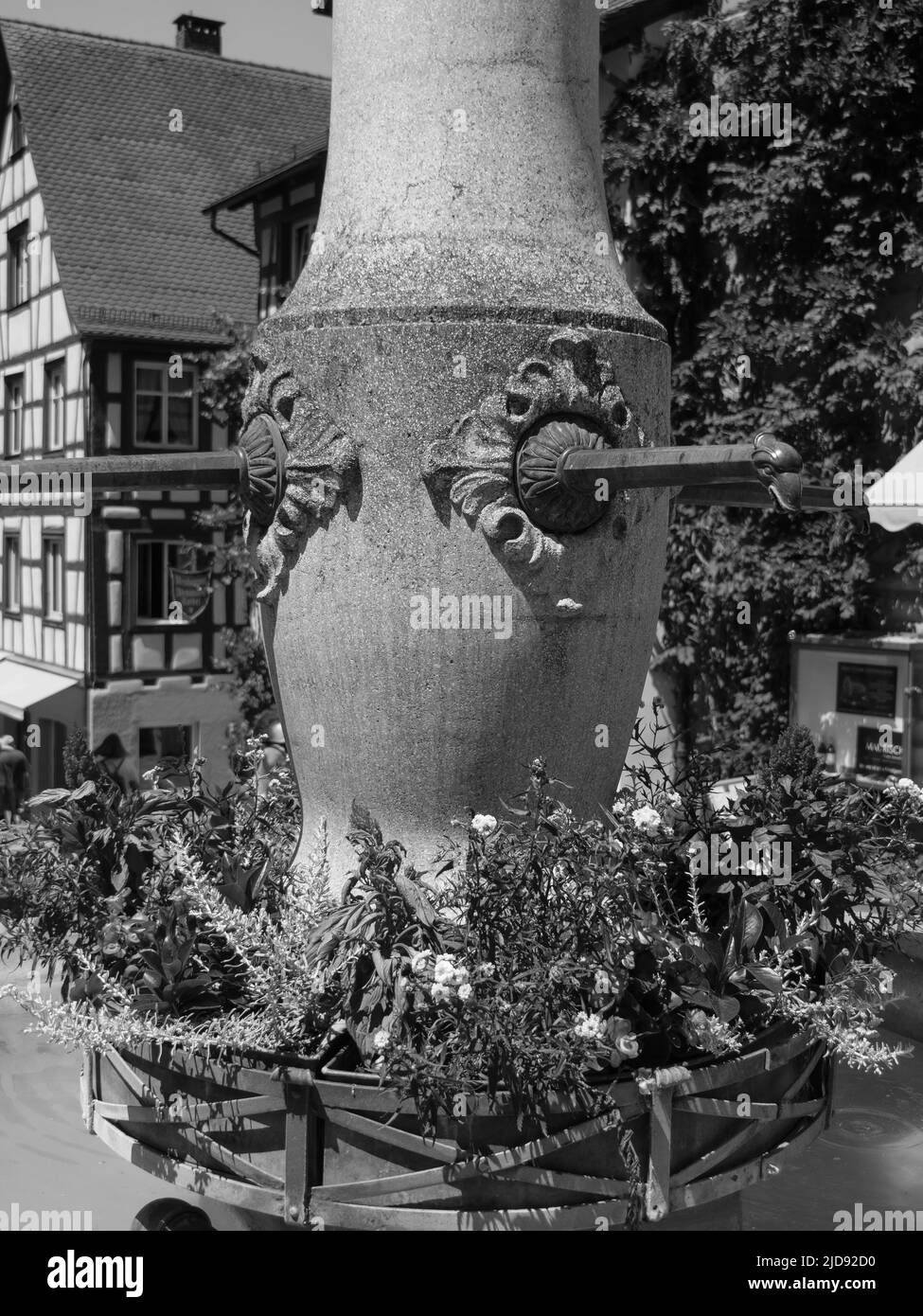 Meersburg at the lake constance Stock Photo Alamy