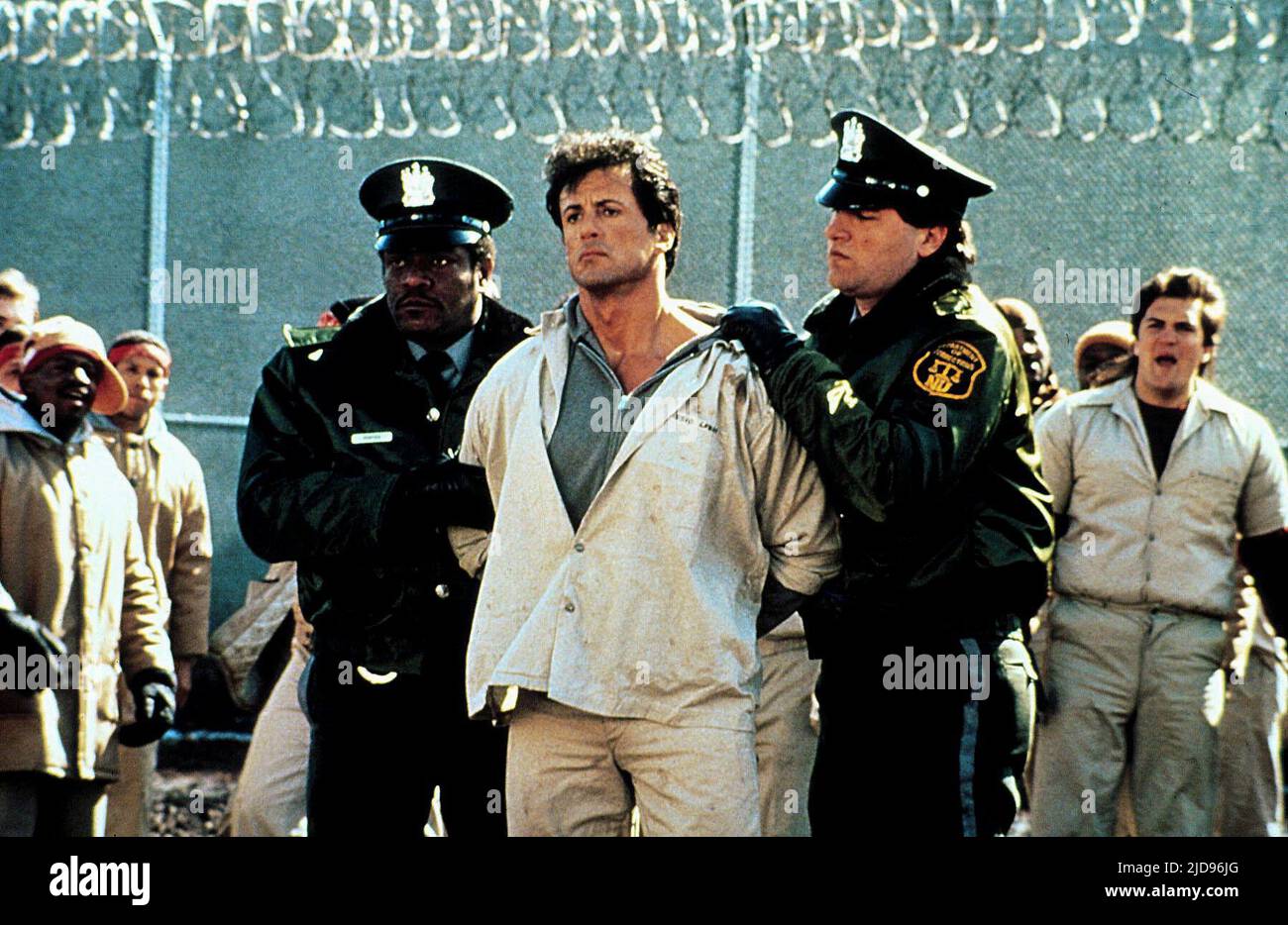 SYLVESTER STALLONE, LOCK UP, 1989, Stock Photo