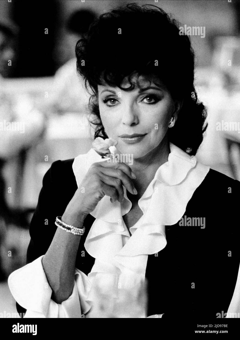 JOAN COLLINS, MONTE CARLO, 1986 Stock Photo - Alamy