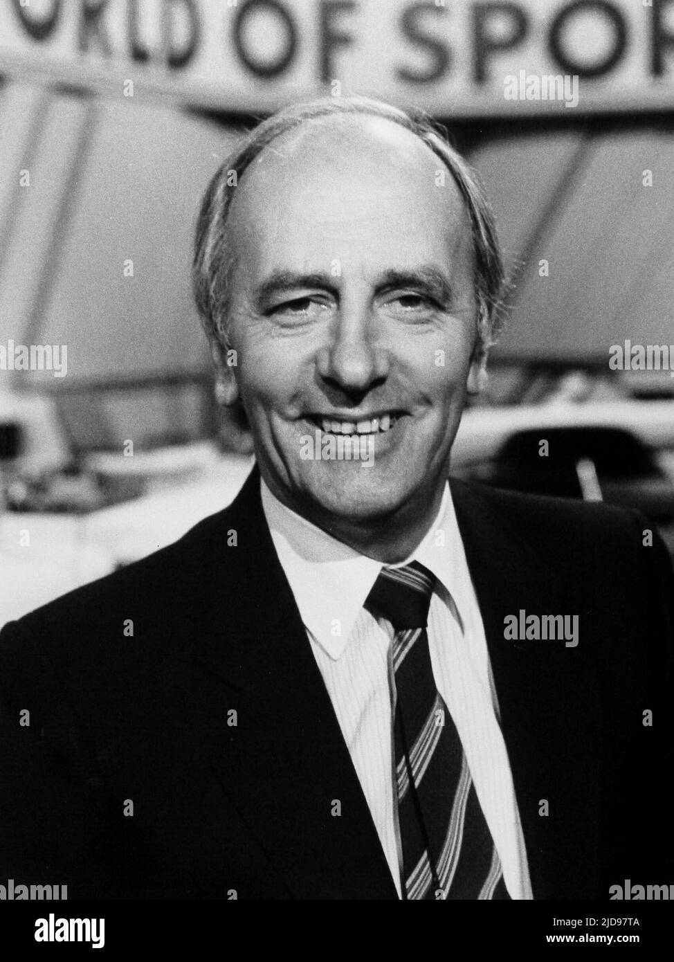 BRIAN MOORE, WORLD OF SPORT, 1982, Stock Photo