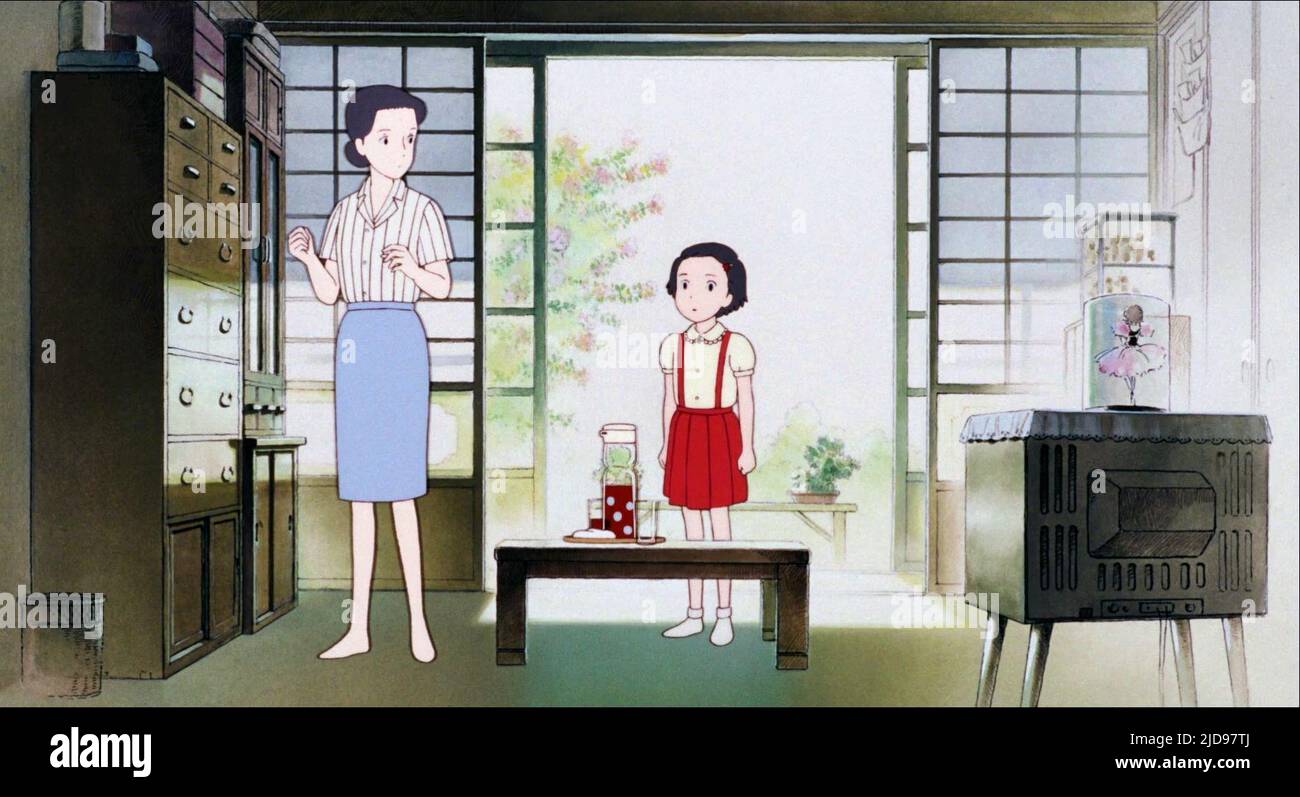 Hotaru no haka Grave of the Fireflies Year : 1988 - Japan Director : Isao  Takahata Animation Stock Photo - Alamy