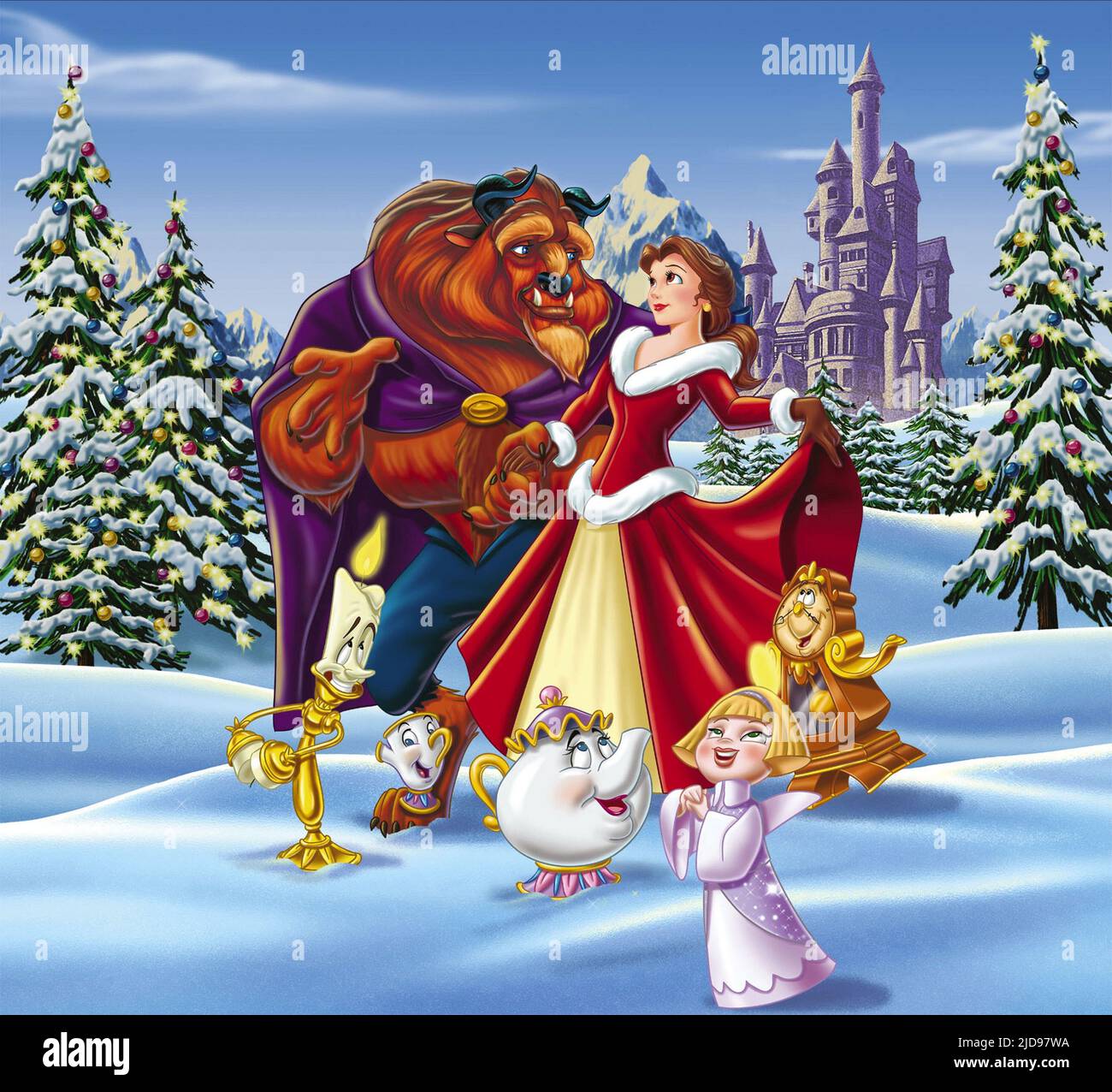 Beauty And The Beast Enchanted Christmas Angelique Beauty And The Beast The Enchanted Christmas Angelique