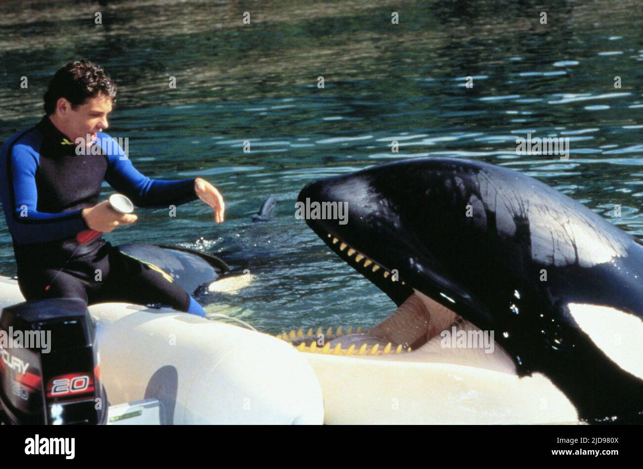 RICHTER,WHALE, FREE WILLY 3: THE RESCUE, 1997, Stock Photo