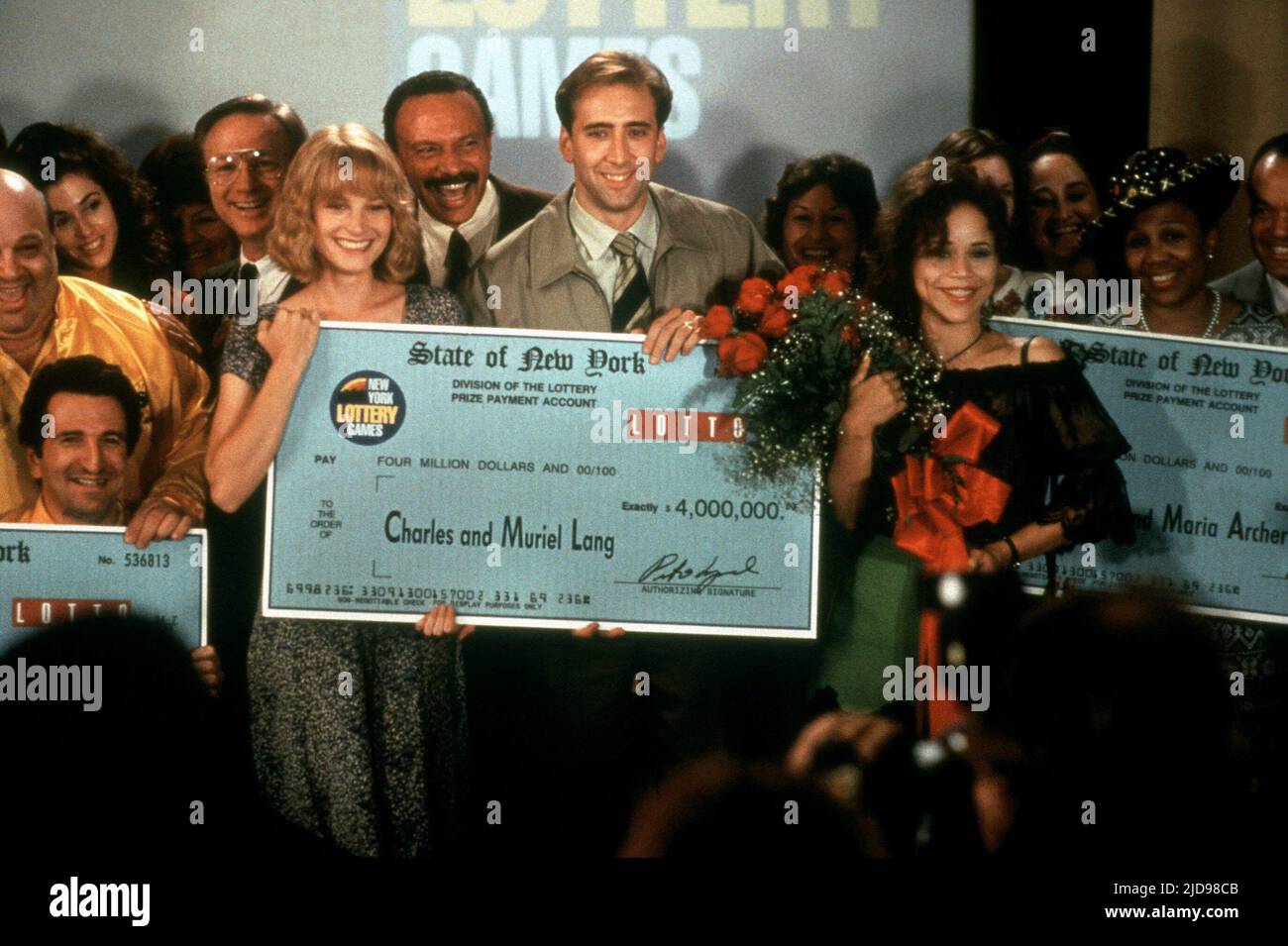 FONDA,CAGE,PEREZ, IT COULD HAPPEN TO YOU, 1994, Stock Photo