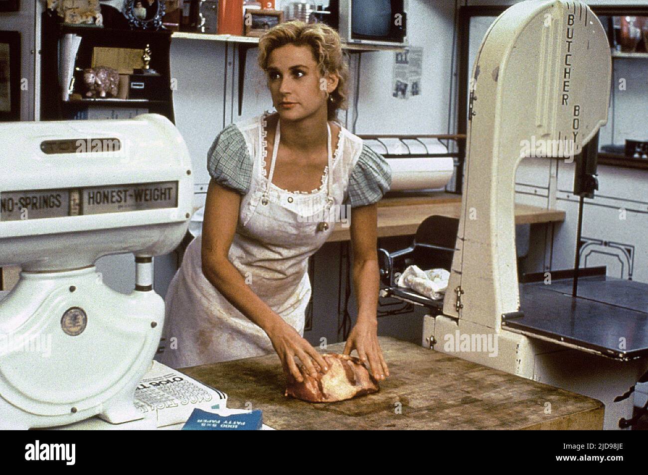 DEMI MOORE, THE BUTCHER'S WIFE, 1991, Stock Photo