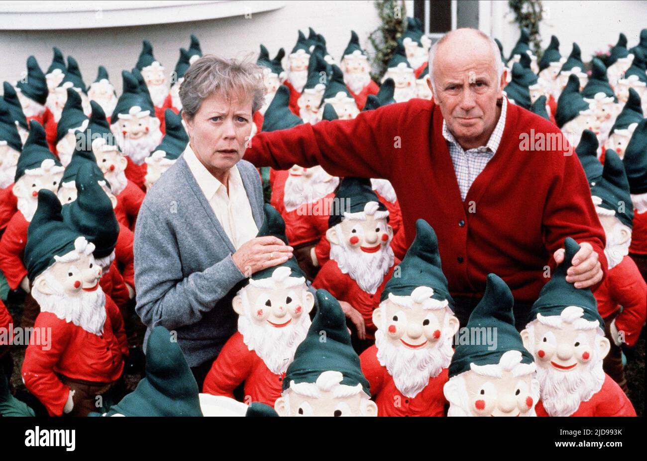 CROSBIE,WILSON, ONE FOOT IN THE GRAVE, 1990, Stock Photo