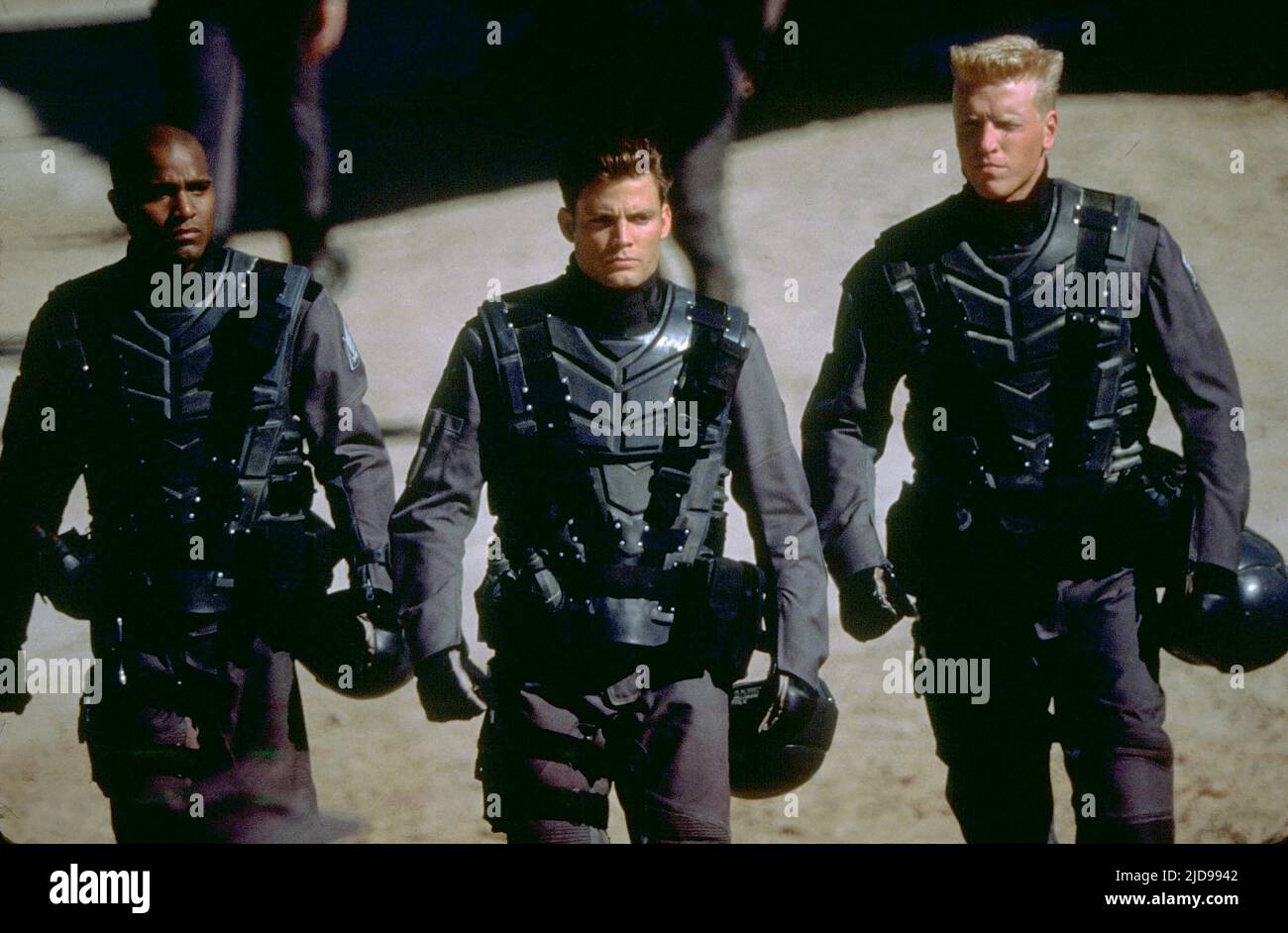GILLIAM,DIEN,BUSEY, STARSHIP TROOPERS, 1997, Stock Photo