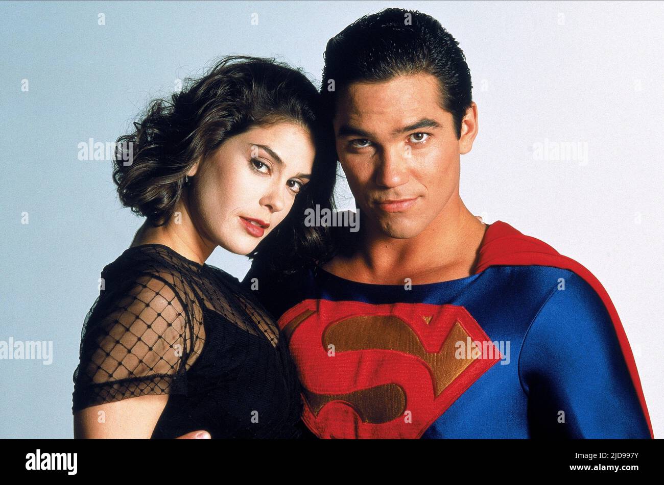 HATCHER,CAIN, LOIS and CLARK: THE NEW ADVENTURES OF SUPERMAN, 1993, ©WARNER BROS. Stock Photo