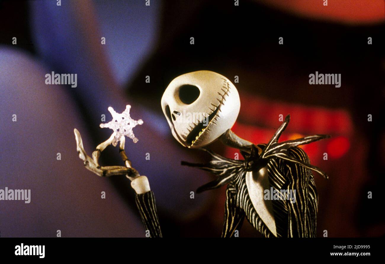 JACK SKELLINGTON, THE NIGHTMARE BEFORE CHRISTMAS, 1993, Stock Photo