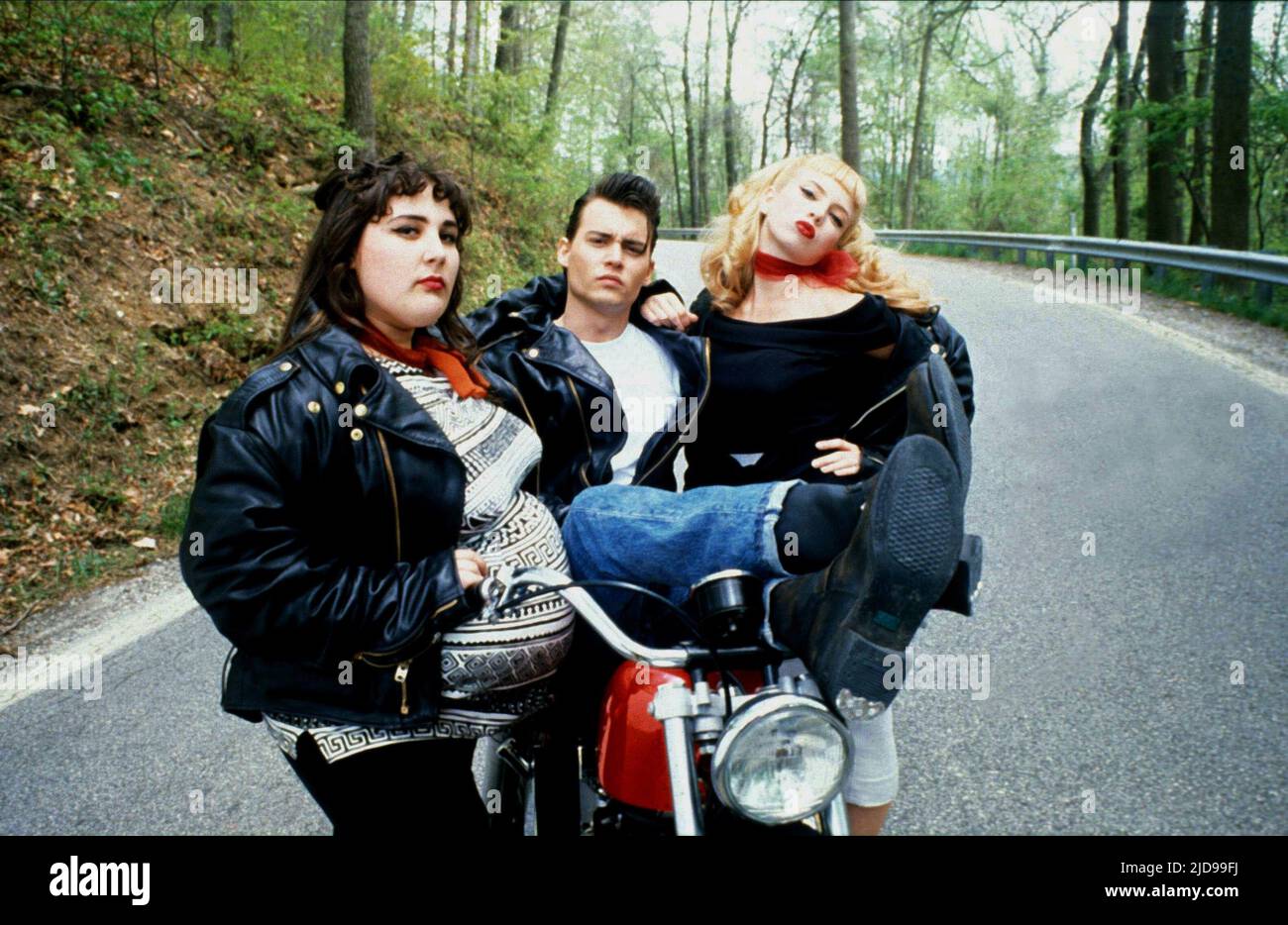 LAKE,DEPP,LORDS, CRY-BABY, 1990, Stock Photo
