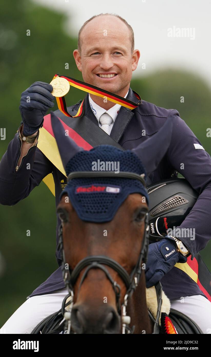 19 June 2022, Lower Saxony, Luhmühlen Equestrian sport/Eventing