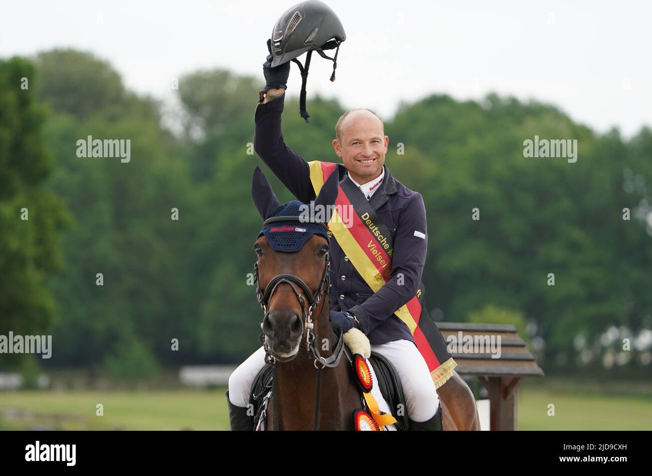19 June 2022, Lower Saxony, Luhmühlen Equestrian sport/Eventing