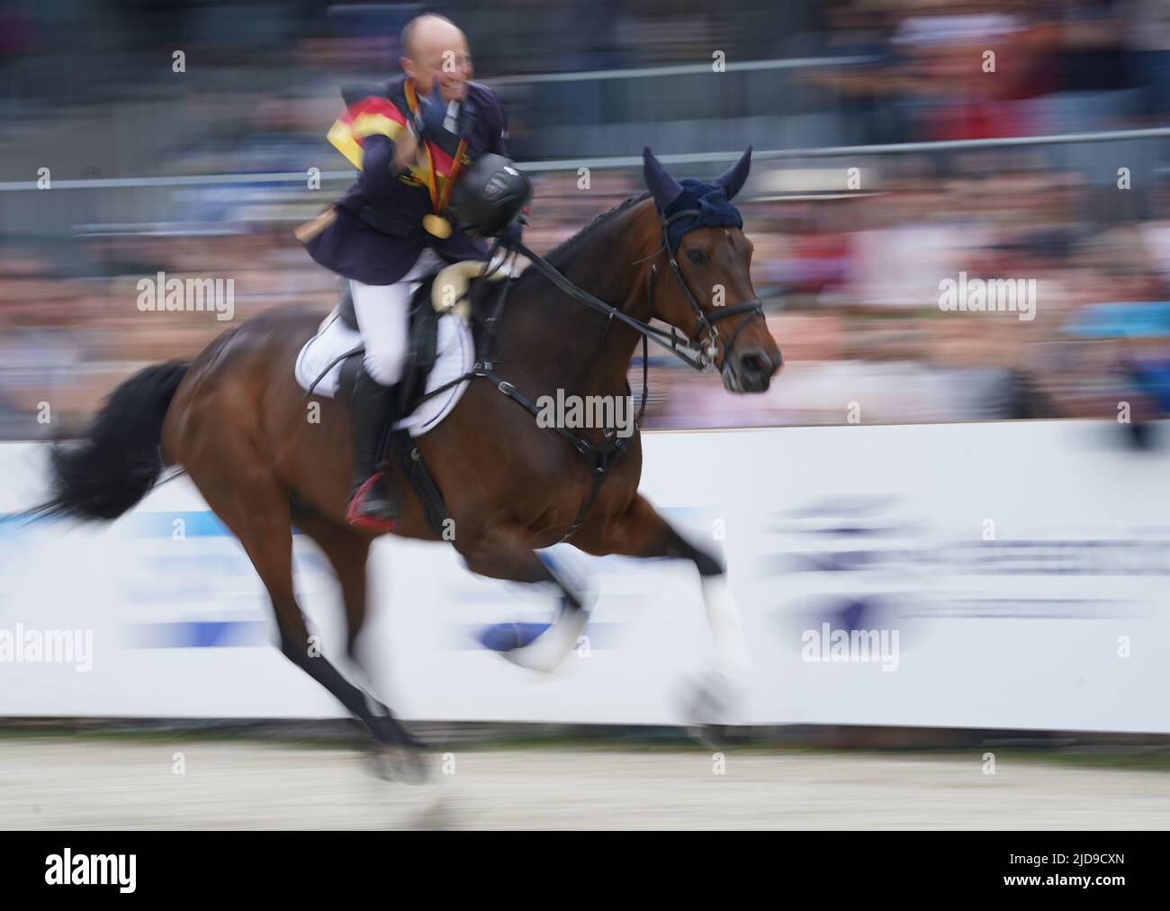 19 June 2022, Lower Saxony, Luhmühlen Equestrian sport/Eventing